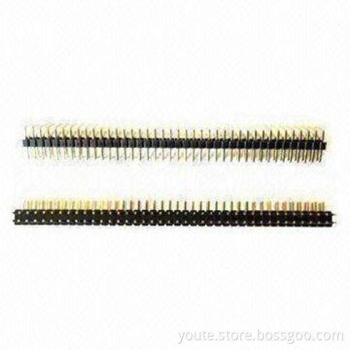 2.0mm Pin Headers, Dual and Single Row, with 2.0A Current Rating